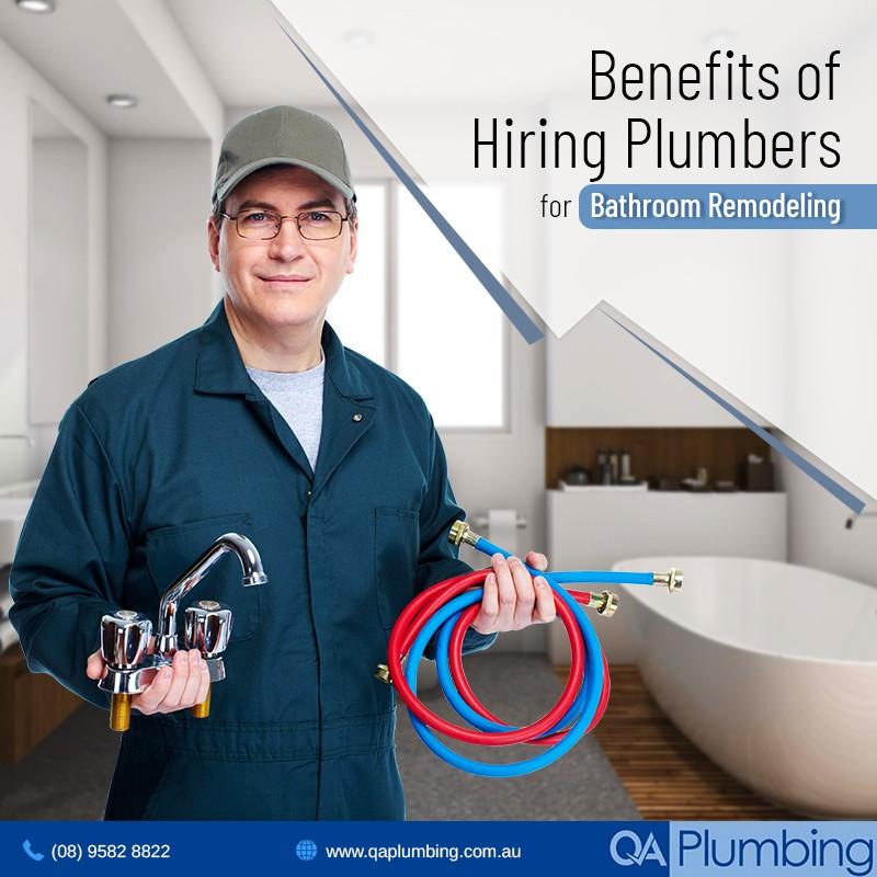 4 Benefits Of Hiring A Plumber For A Bathroom Remodel